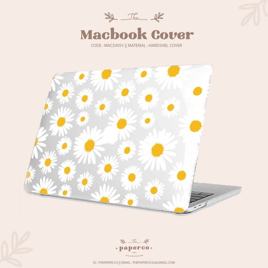 Daisy macbook cover Daisy case macbook casing macbook