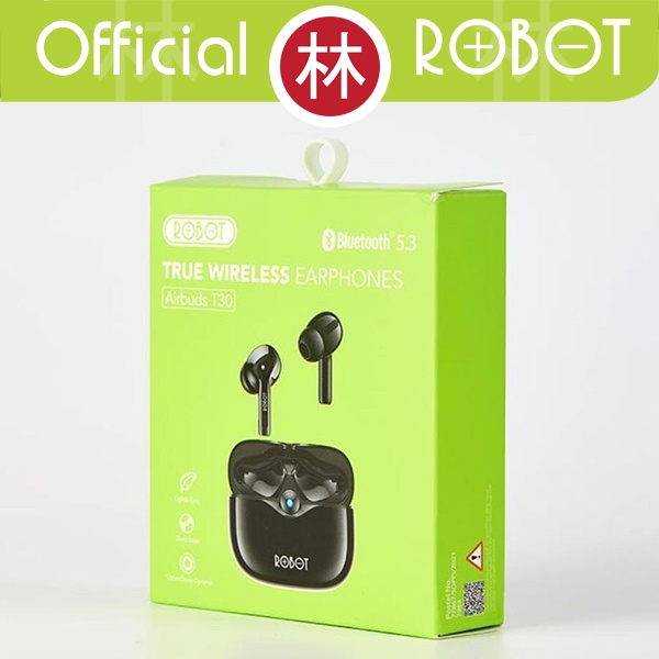 ROBOT T30 Headsets Bluetooth Airbuds Earphone True Wireless Earbuds