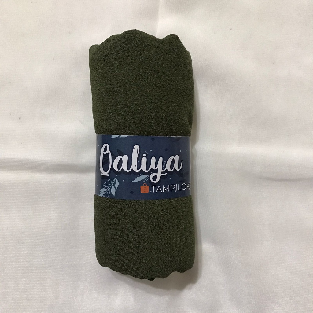 JILBAB PASHMINA SABYAN DIAMOND ITALIANO HIJAB PREMIUM-army