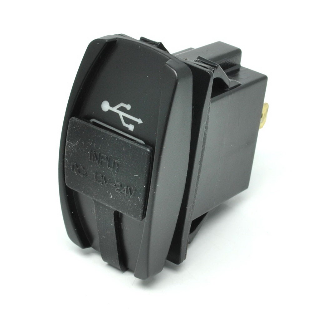 YCCPAUTO CJ-L040 USB Charger Motor 2 Port DC 12-24V