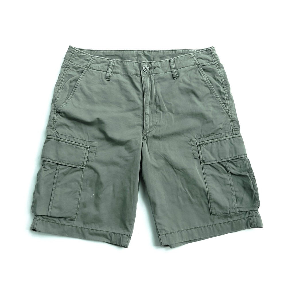 Uniqlo Short Cargo Pants | Celana Pendek Pria - Green