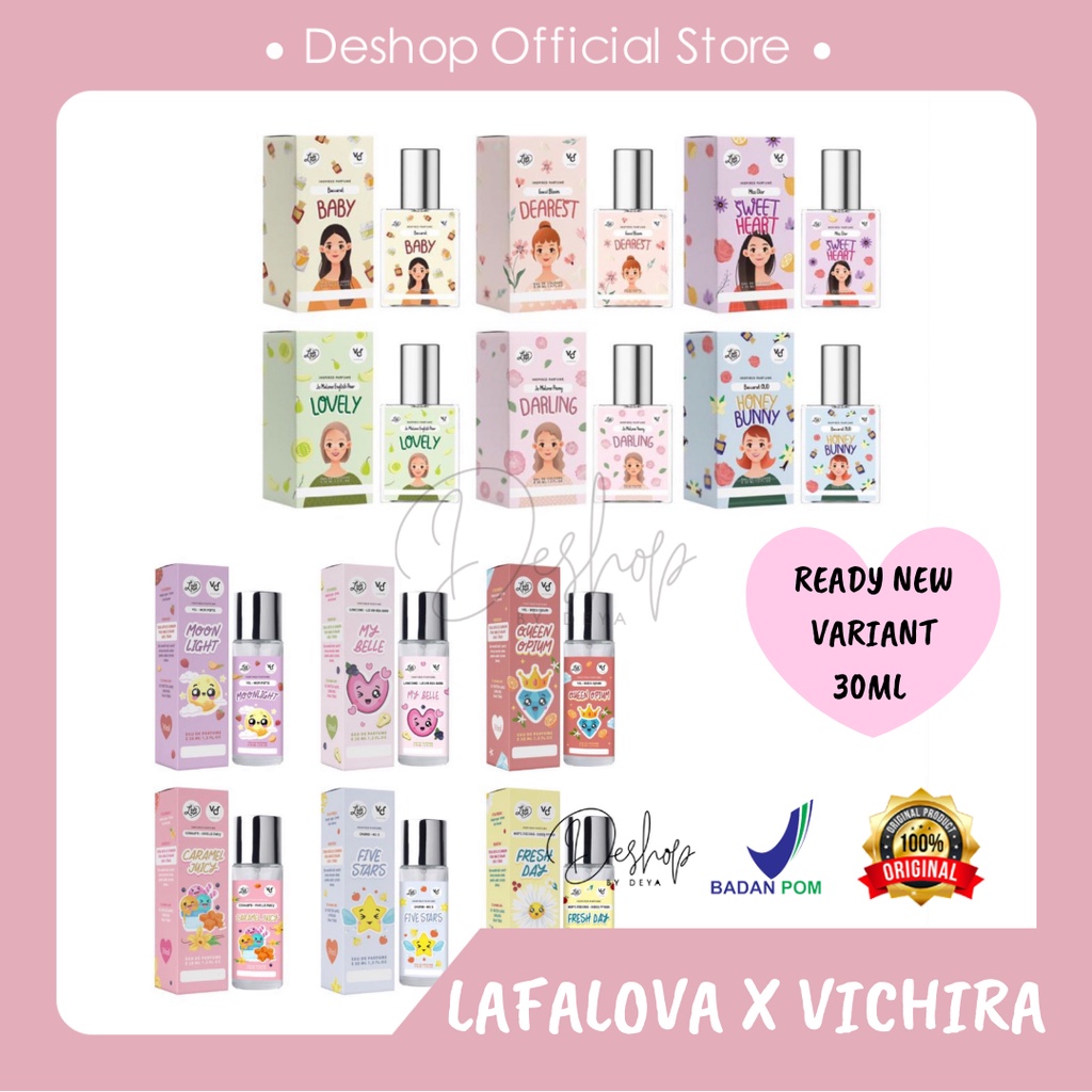 DIST BEKASI BPOM-Inspired Parfum Lafalova x Vichira 30ml spray