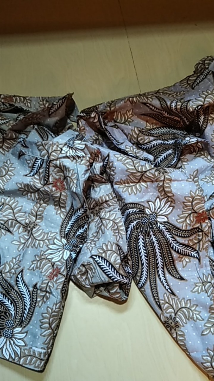 Kemeja Batik Anak Bapak Lengan Panjang Batik Couple Ayah Dan Anak Laki Laki Modern