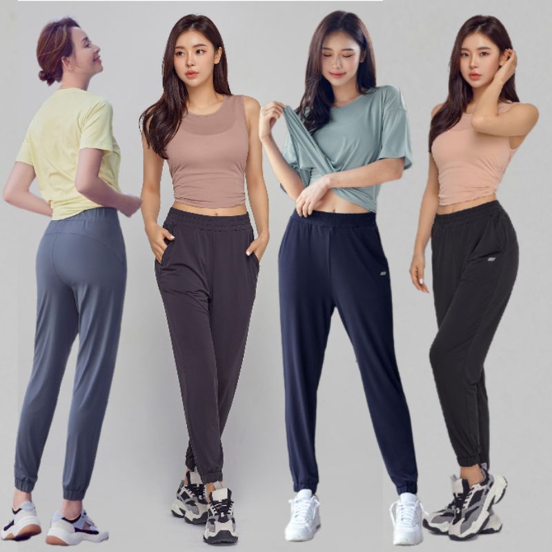 STPT013 STL Time Jogger Pants - Celana Panjang Wanita