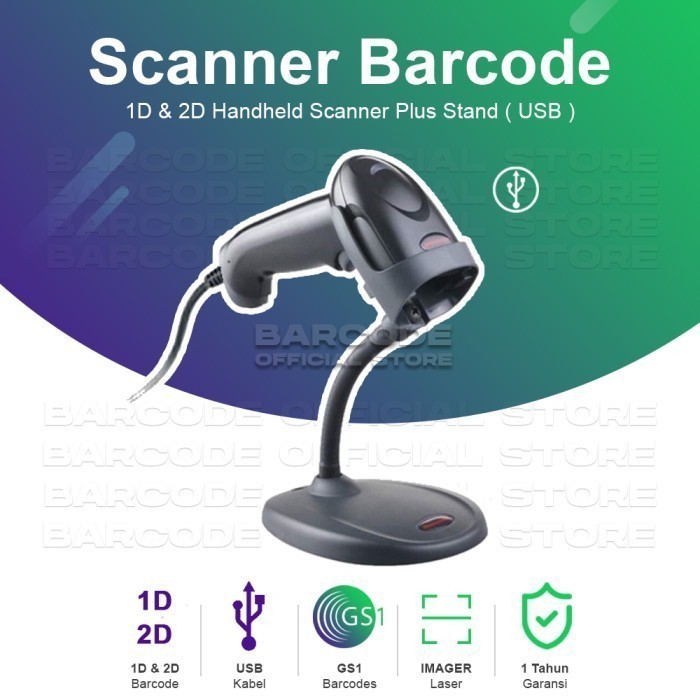 Jual HANDHELD BARCODE SCANNER GUN HONEYWELL HH660 2D Scan Layar HP