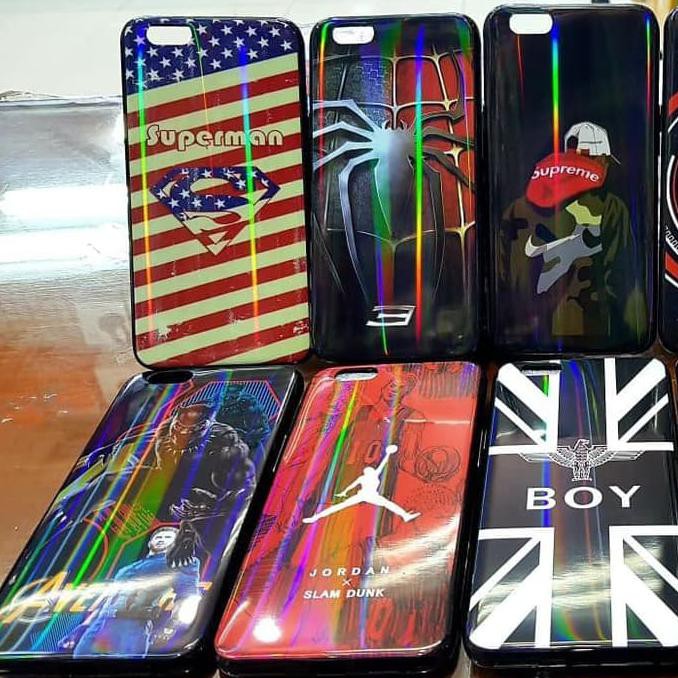 Terbatas silikon rainbow cartoon case pelangi motif cowo new j2prime j4 j6 a6 Keren