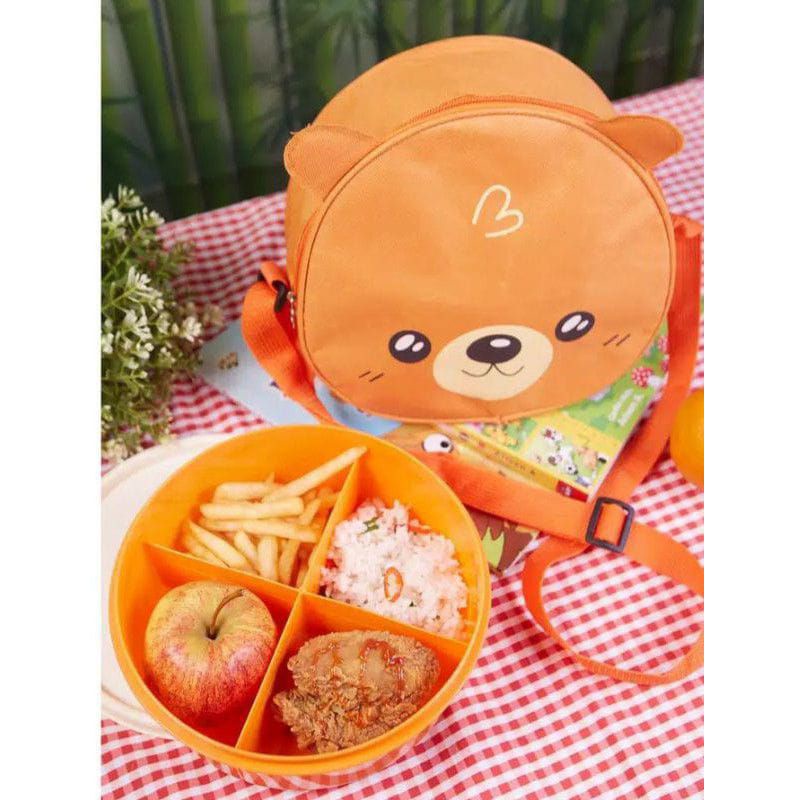 Tempat makan set tas karakter lunch bag set