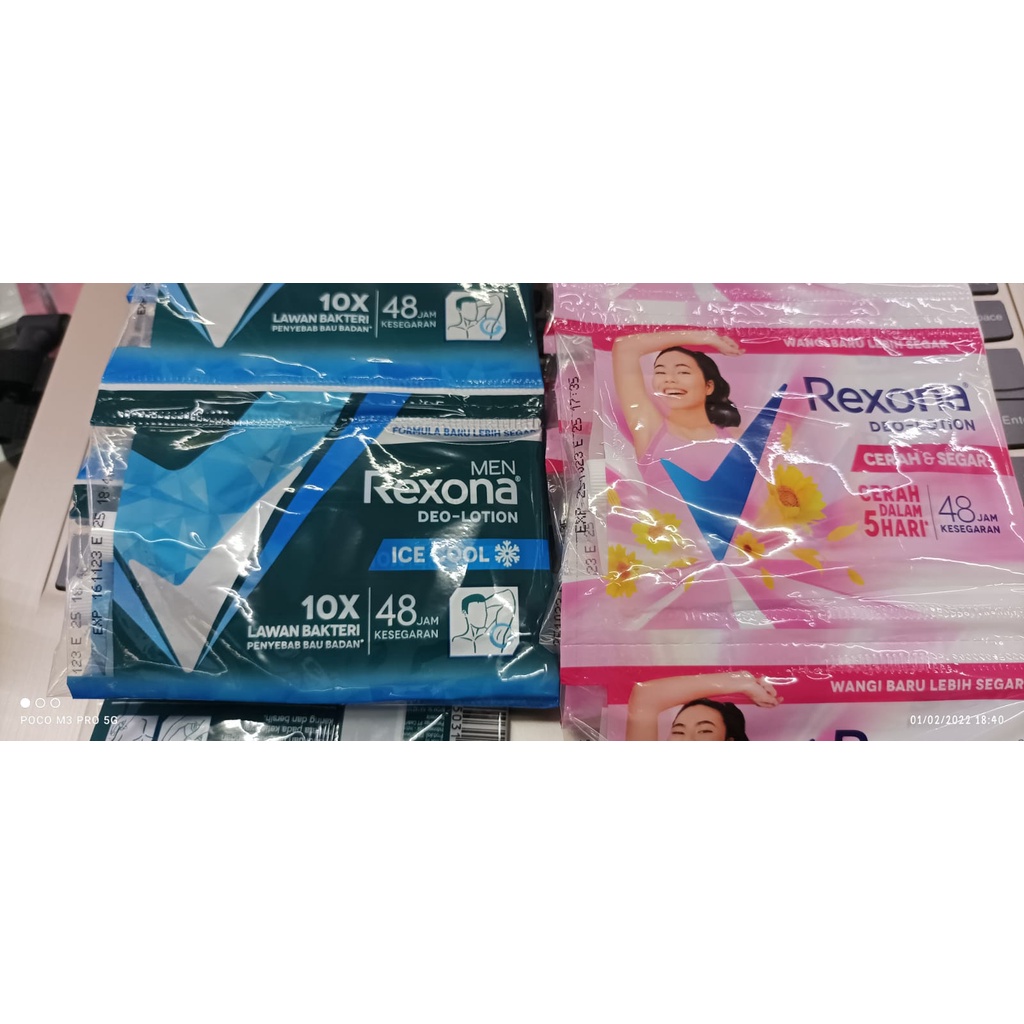 Rexona Sachet 9gr x 6pcs