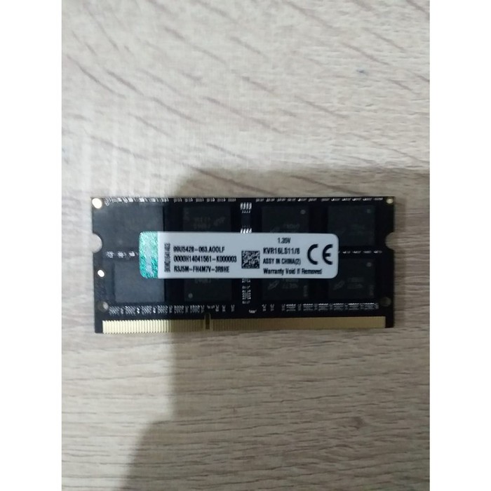 SODIMM DDR3 8GB KINGSTON PC3L 12800
