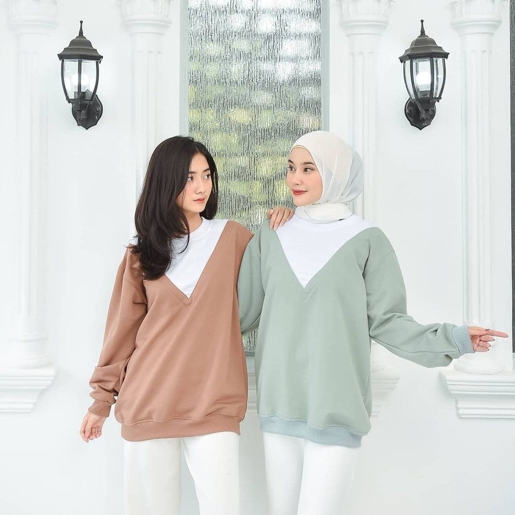 Nara Grosir - Vio Basic | Fashion Terkini | Sweater Termurah