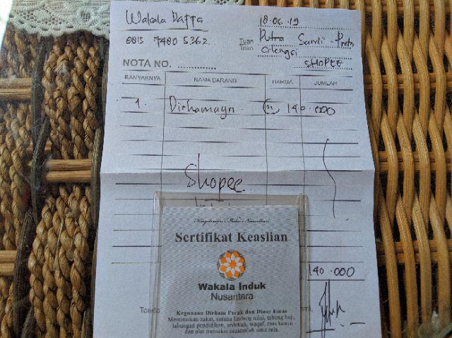 Dirham Resmi Wakala 2an / Dirhamayn ( Resmi Perwakilan Wakalaindukbintan )