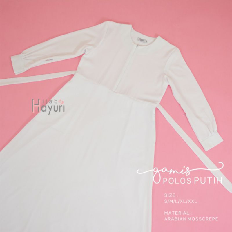 Gamis Putih by Hijab Hayuri