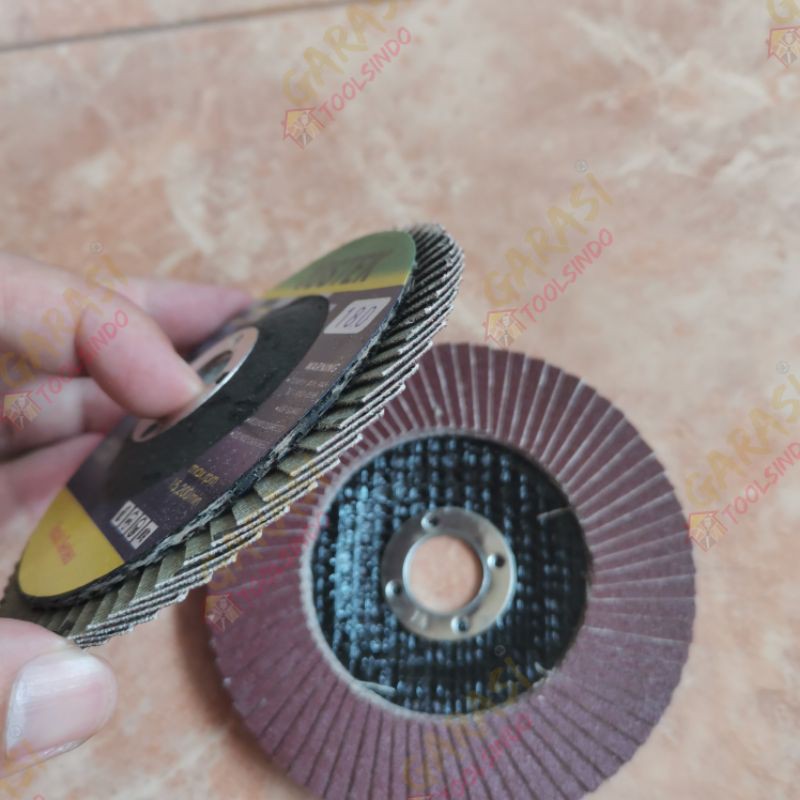 flap disc 4 inch grid 180 flap disk amplas susun gerinda amplas gurinda mata gerinda amplas