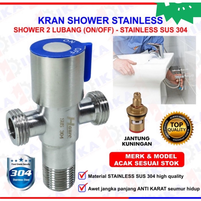 Stok terbatas stop kran T Washer keran WC closet kran toilet kran air stanlis kran kmr mandi double KRAN CLOSET DDUK