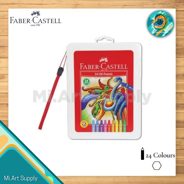 

Crayon / Oil Pastel Faber Castell HEXA 24 Warna