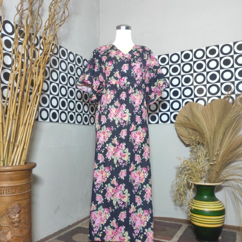 BESTSELLER DASTER KIMONO LENGAN LONCENG RAYON PREMIUM LD 120 PB 125 BUSUI FRIENDLY-Motif 17