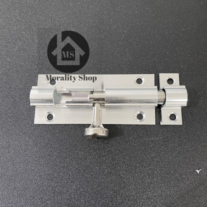 Grendel Pintu 3 Inch Murah Mumer ALuminium F25 - Grender Pintu Slot selot slop Pintu Kunci Slot Pintu