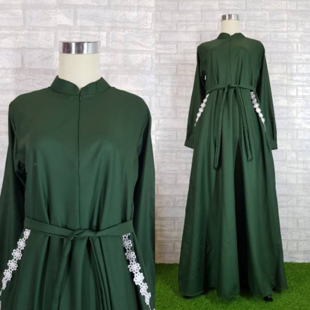 GAMIS TOYOBO RENDA MELATI SAKU