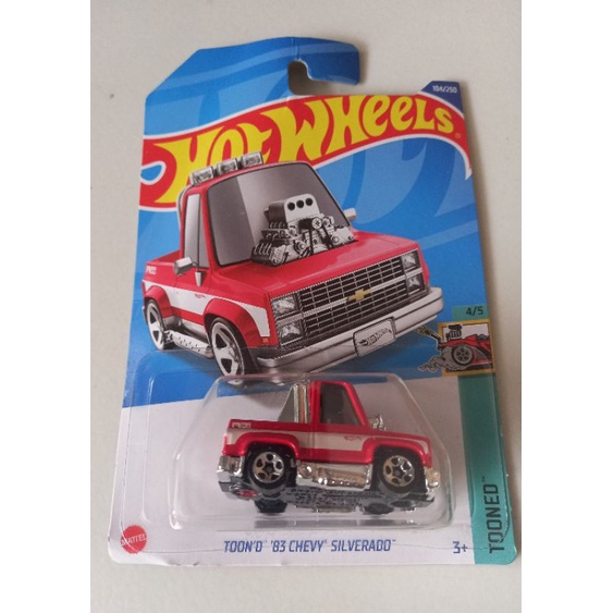 hotwheels TOON'D 83 CHEVY SILVERADO HW TOONED