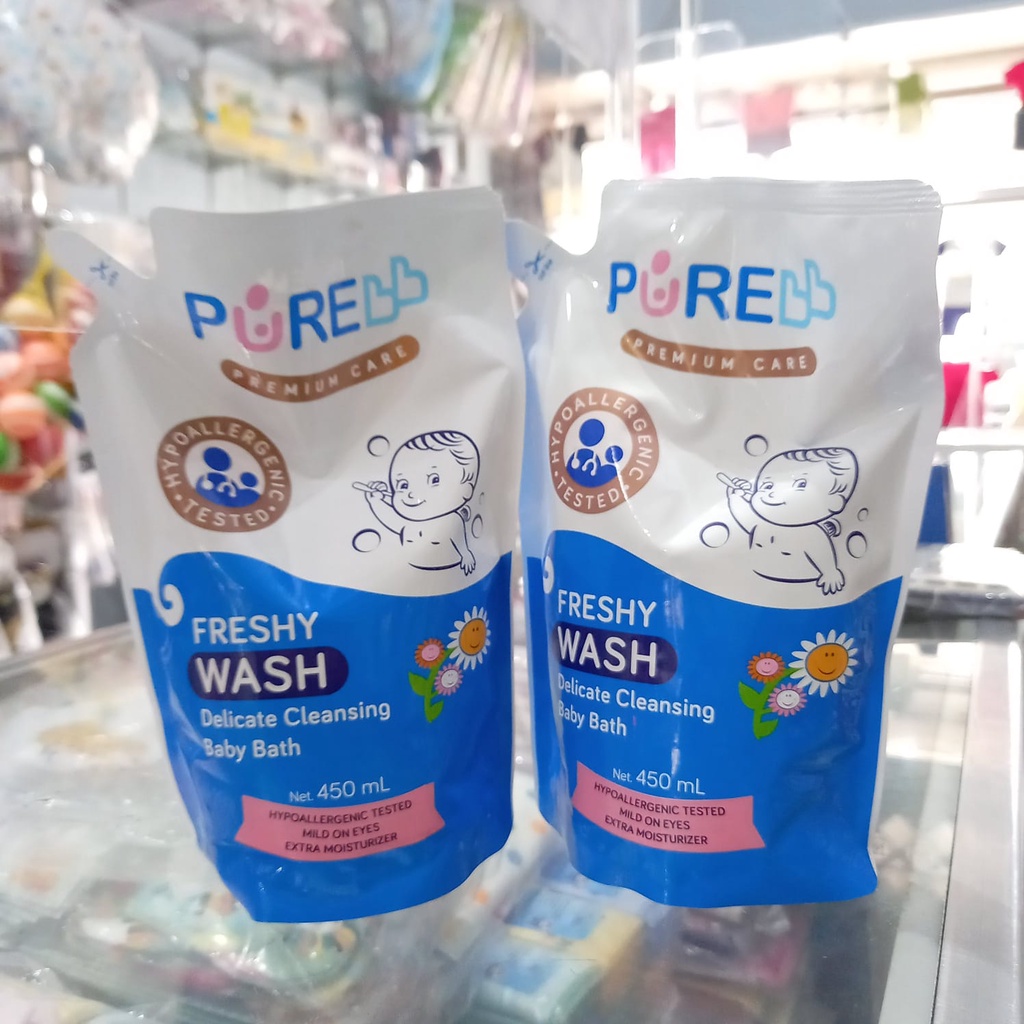 Pure baby Refill Wash Freshy Fruity 450 ml