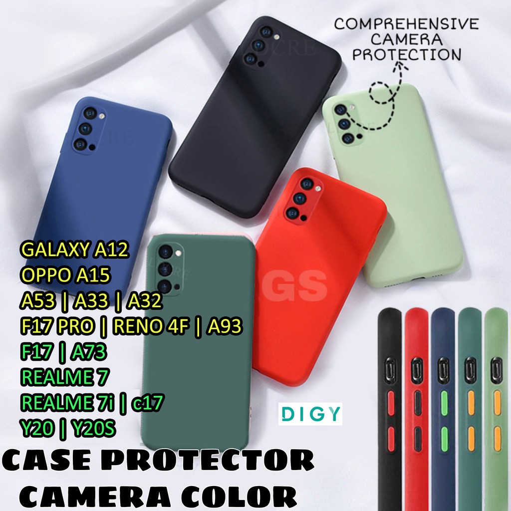 REDMI 9  9A  9C  NOTE 9 Case Protector Camera Casing Polos Import