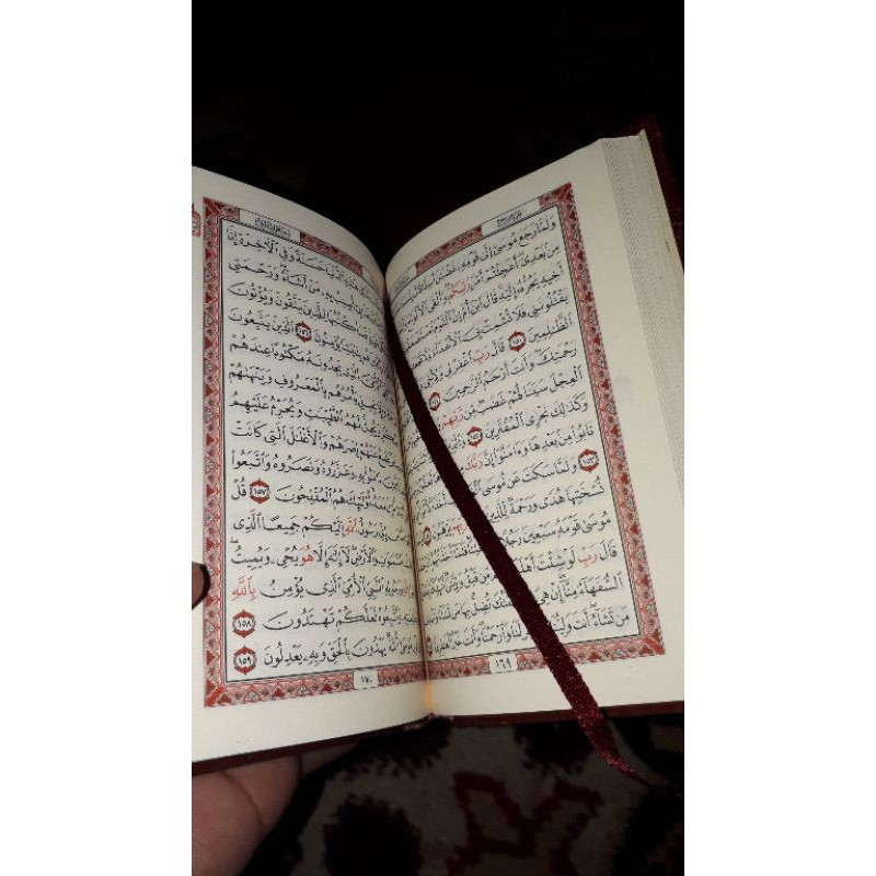 Al Quran saku Rosm ustmani ori ukuran 9x13 cm