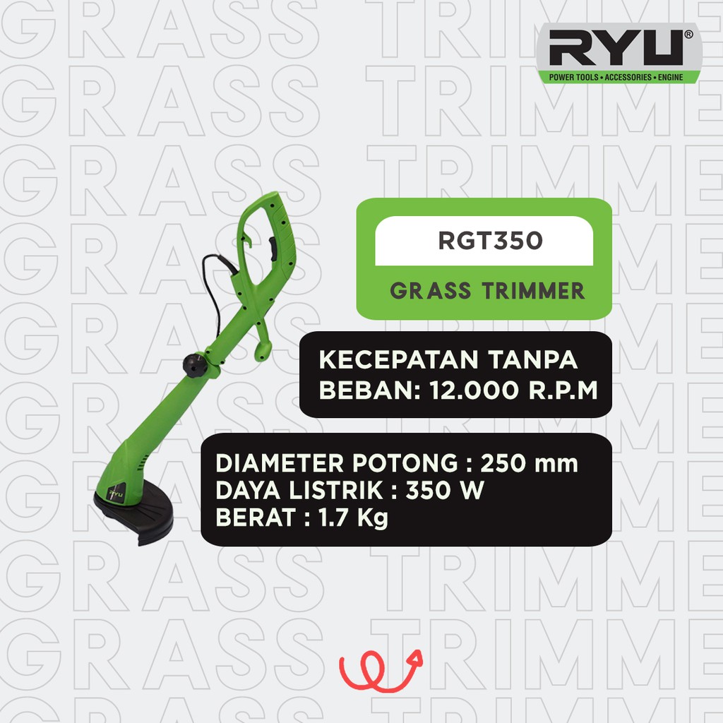 RYU GRASS TRIMMER RGT 350