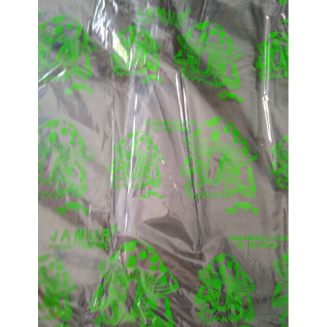 Super Kantong plastik Kresek Hitam Jamur Hijau