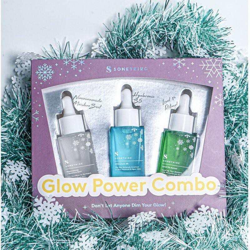 (BPOM) SOMETHINC GLOW POWER COMBO SERUM (NIACINAMIDE + HYALURONIC B5 + RETINOL 1%)