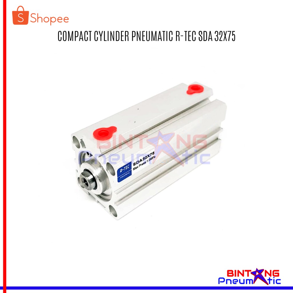 

SDA 32X75 COMPACT CYLINDER PNEUMATIC R-TEC