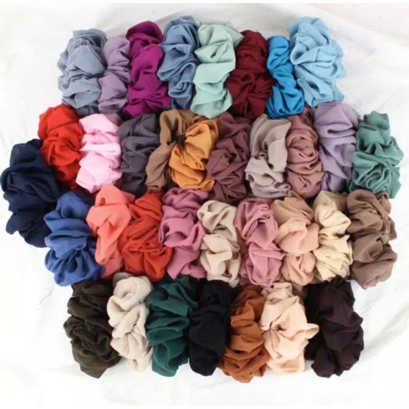 INNER KUNCIR HIJAB JUMBO /SCRUNCHIE BESAR CEPOL HIJAB