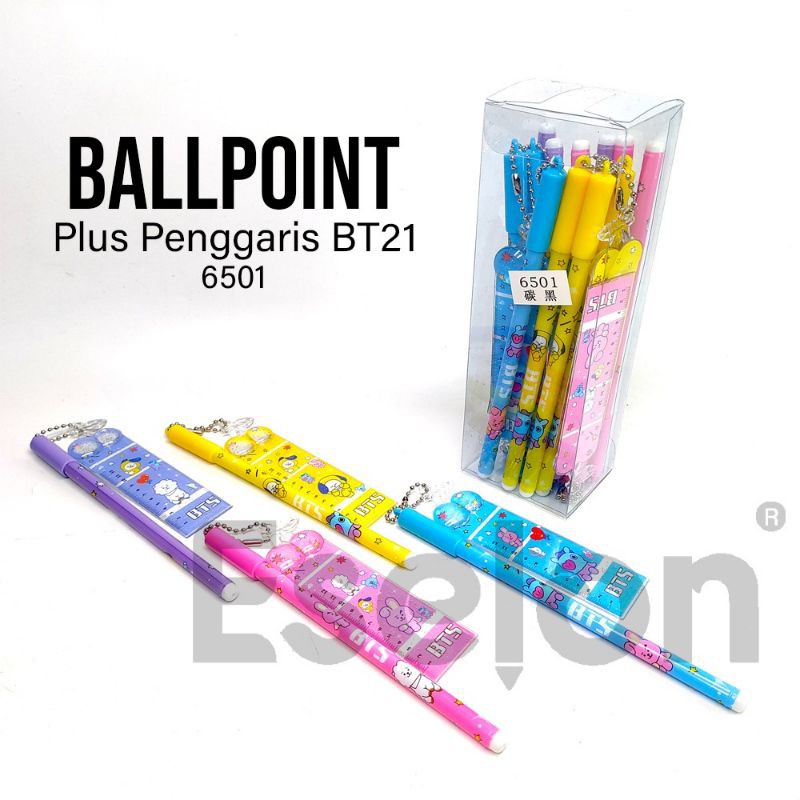 

pulpen BT21 + garisan