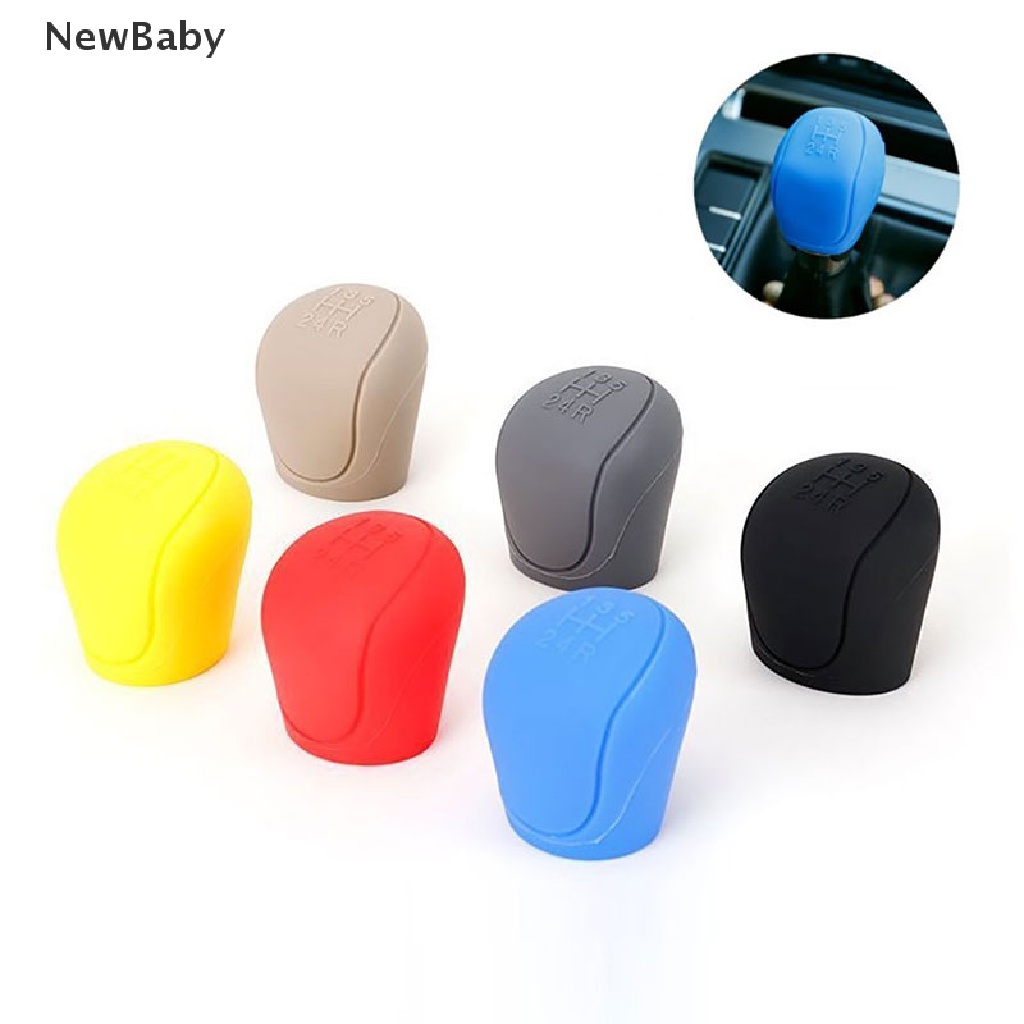 Case Cover Knob Tuas Perseneling Mobil Bahan Silikon Anti Slip