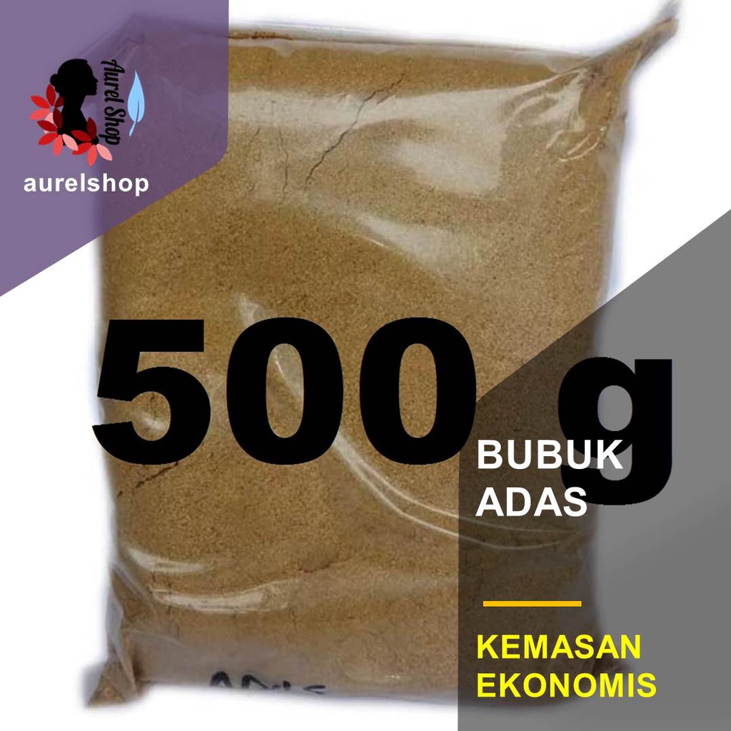 

500 gram Bubuk Adas / Adhas / Fennel Powder