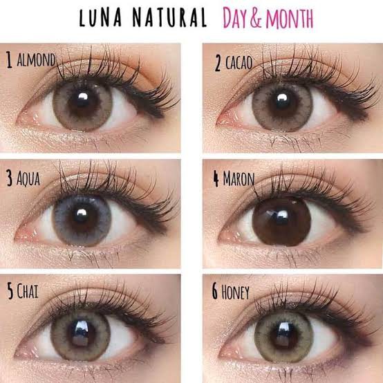 SOFTLENS TOP GEL LUNA NATURAL SERIES NORMAL DAN MINUS / CONTAC LENS