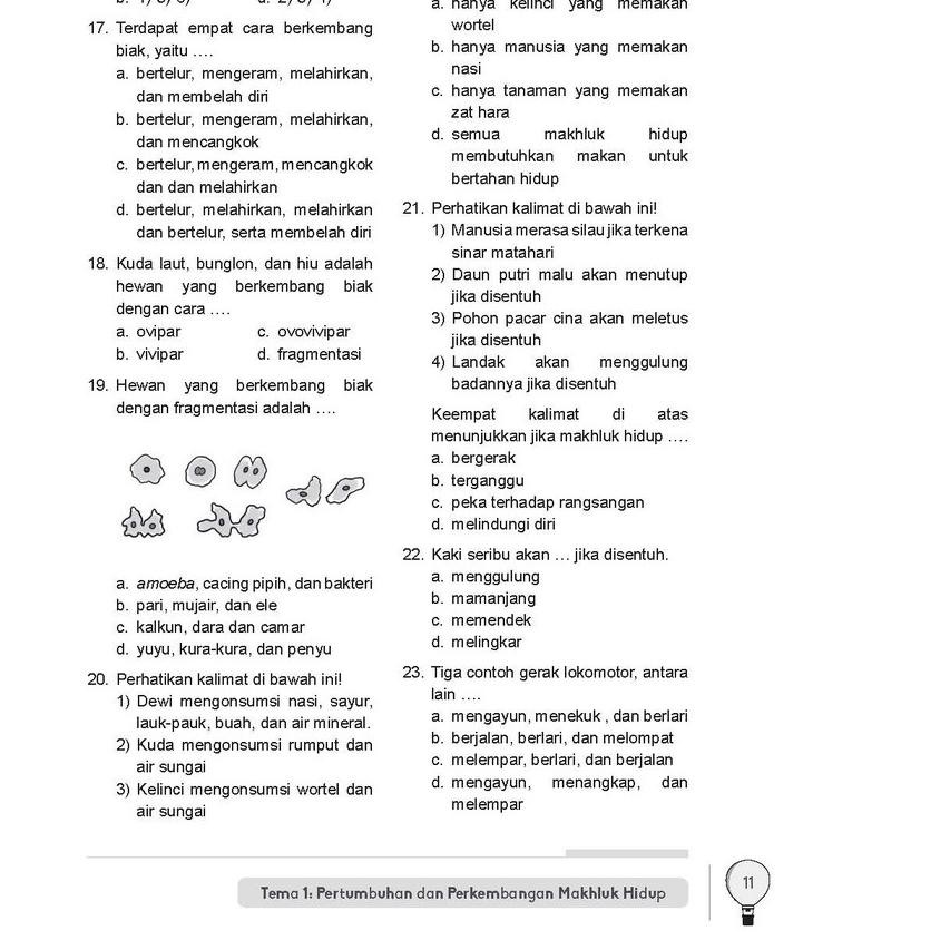 Ods 168 Buku Latihan Soal Tematik Sd Kelas 3 Semester Ganjil Incer
