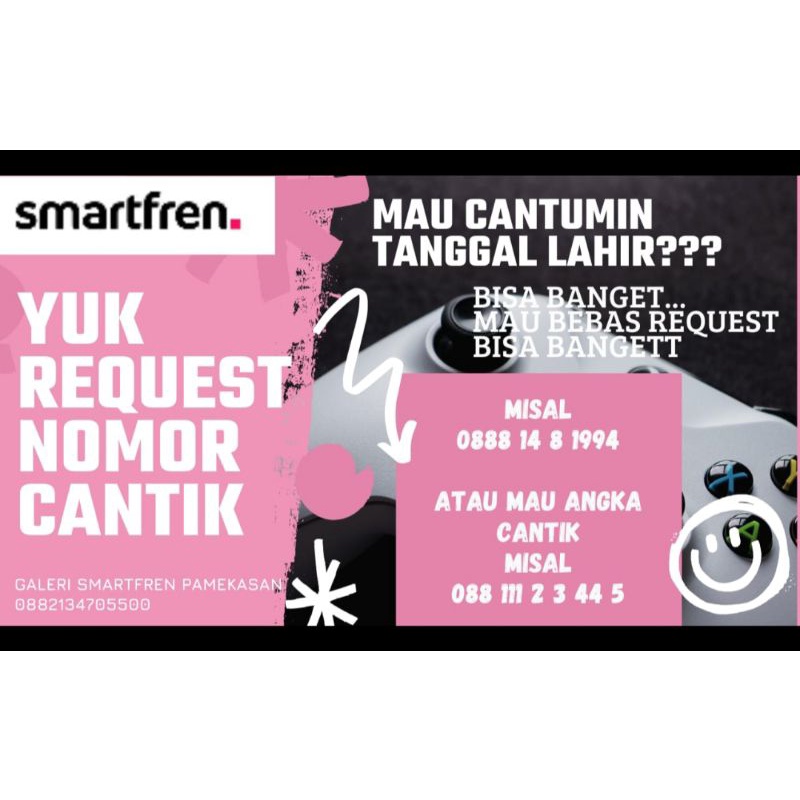 request nomor cantik