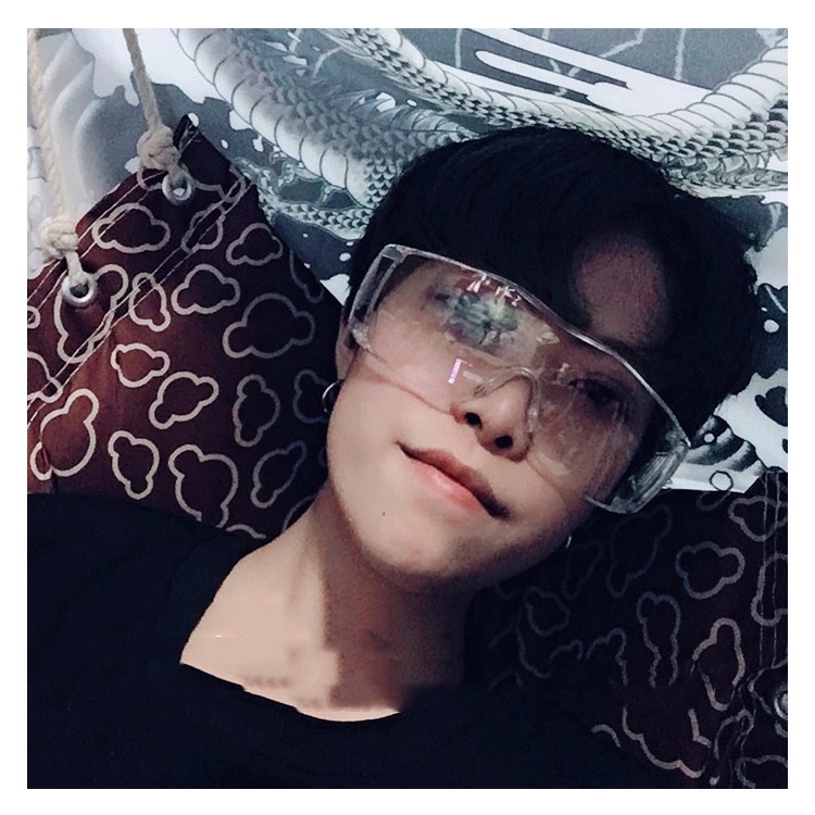 Kacamata Goggles Transparan Anti Kabut / Air Liur / Cipratan / Debu Multi Warna Untuk Dewasa