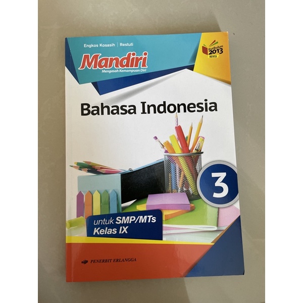 

BUKU MANDIRI BAHASA INDONESIA KELAS 9