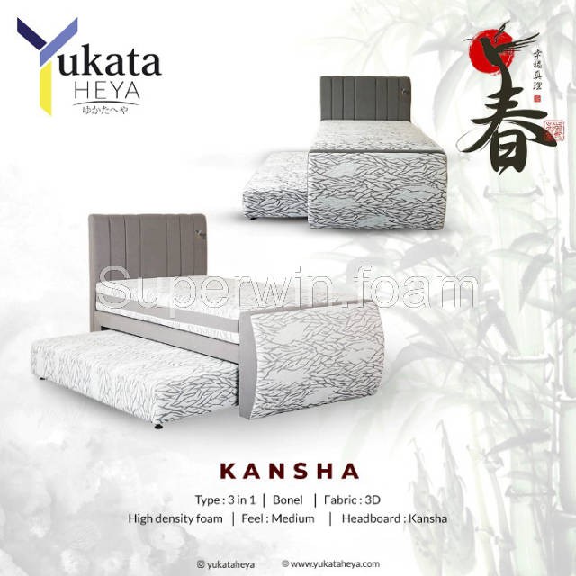 Springbed Yukata Heya Kansha 3in1 Fullset