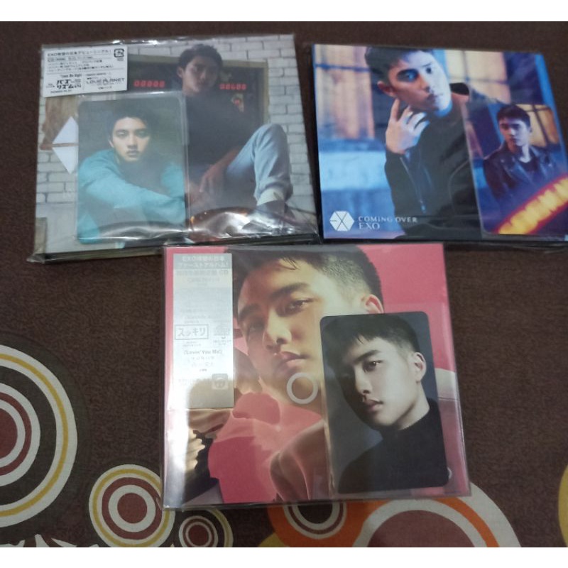 [Ready stock] ALBUM ONLY  EXO DFTF, D.O. EMPATHY DIGIPACK, SUHO GREY SUIT DIGIPACK