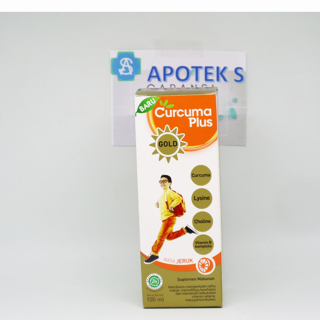 CURCUMA PLUS GOLD JERUK 100 ML