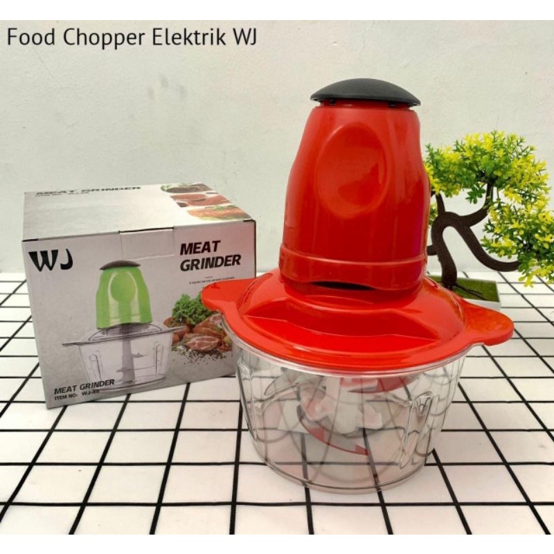 Food Chopper Elektrik WJ / Blender / Gilingan Daging