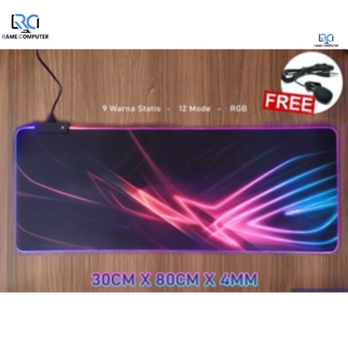 MOUSEPAD ROG PANJANG RGB MOUSE PAD ROG