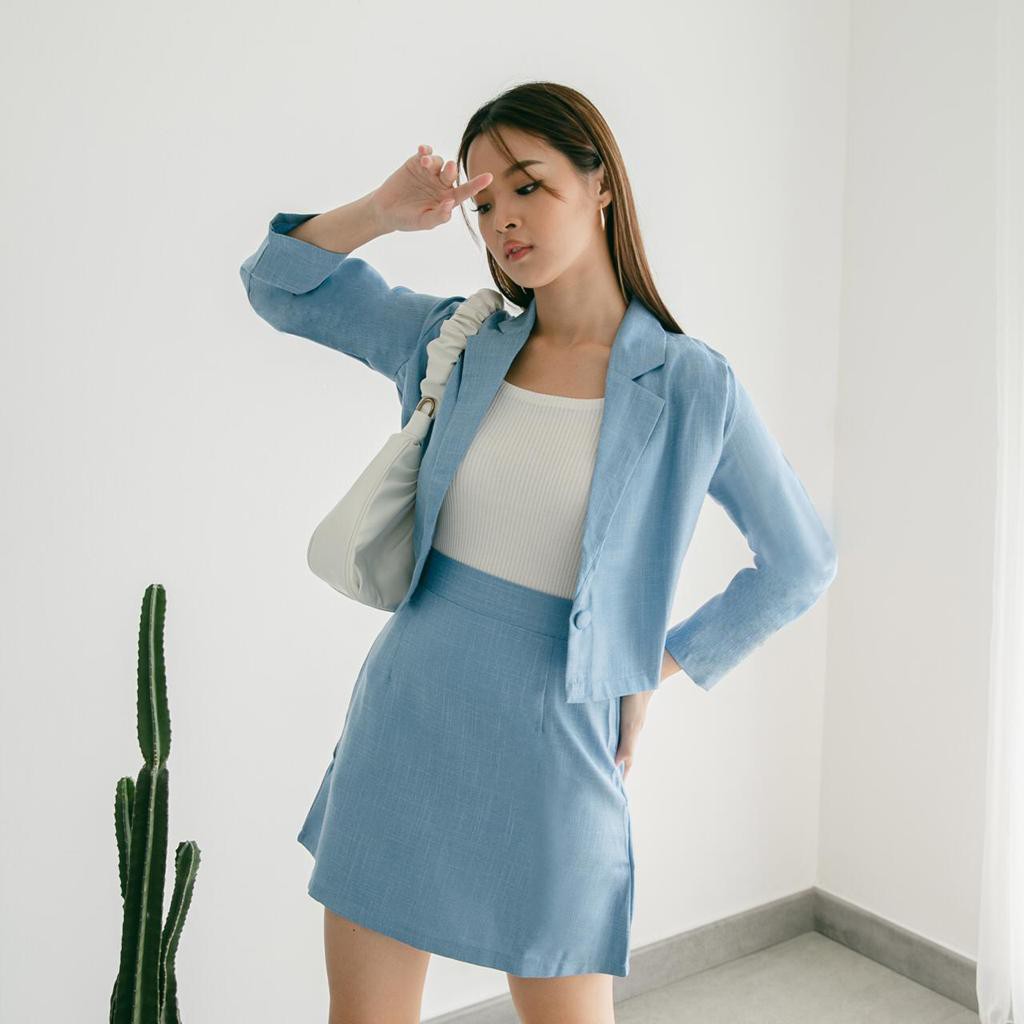 V656 Hello Blazer + Skirt - 3 COLOR