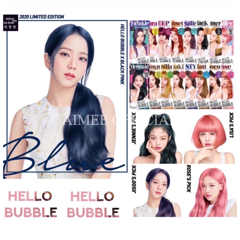 READY Mise En Scene Hello  Bubble  Hello  Cream BLACKPINK 