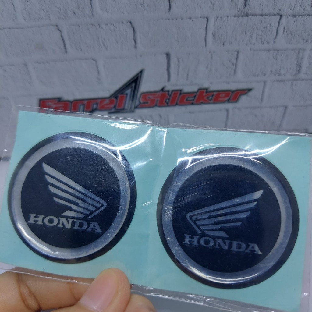 stiker sticker emblem HONDA timbul 4 cm