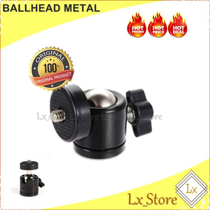 Trendi Mini Ballhead Metal Trendi