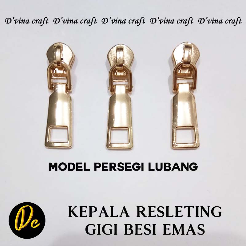 KEPALA RESLETING GIGI BESI EMAS DAN SILVER