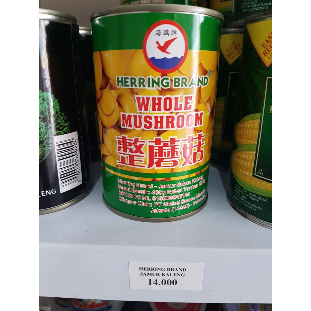 

Chen Liang Ji / Herring Brand / Red Boat Mushrooms 425 Gr 400 gr Jamur Kancing Dalam Kaleng